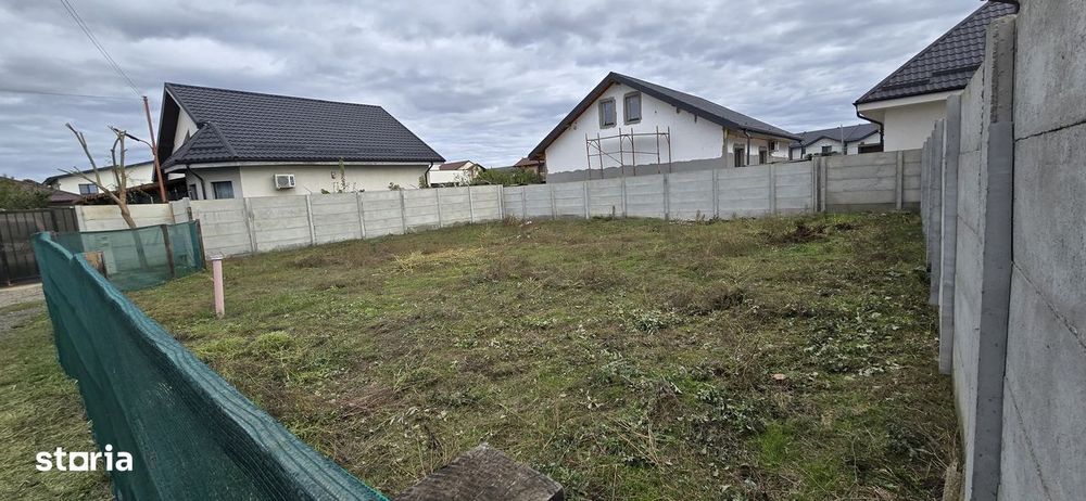 Teren construibil 300 mp – Str. Dunarii – utilitati la poarta
