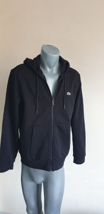 Lacoste Classic Fit Full Zip  M и XL НОВО! 2бр. ОРИГИНАЛ Мъжки Суичери