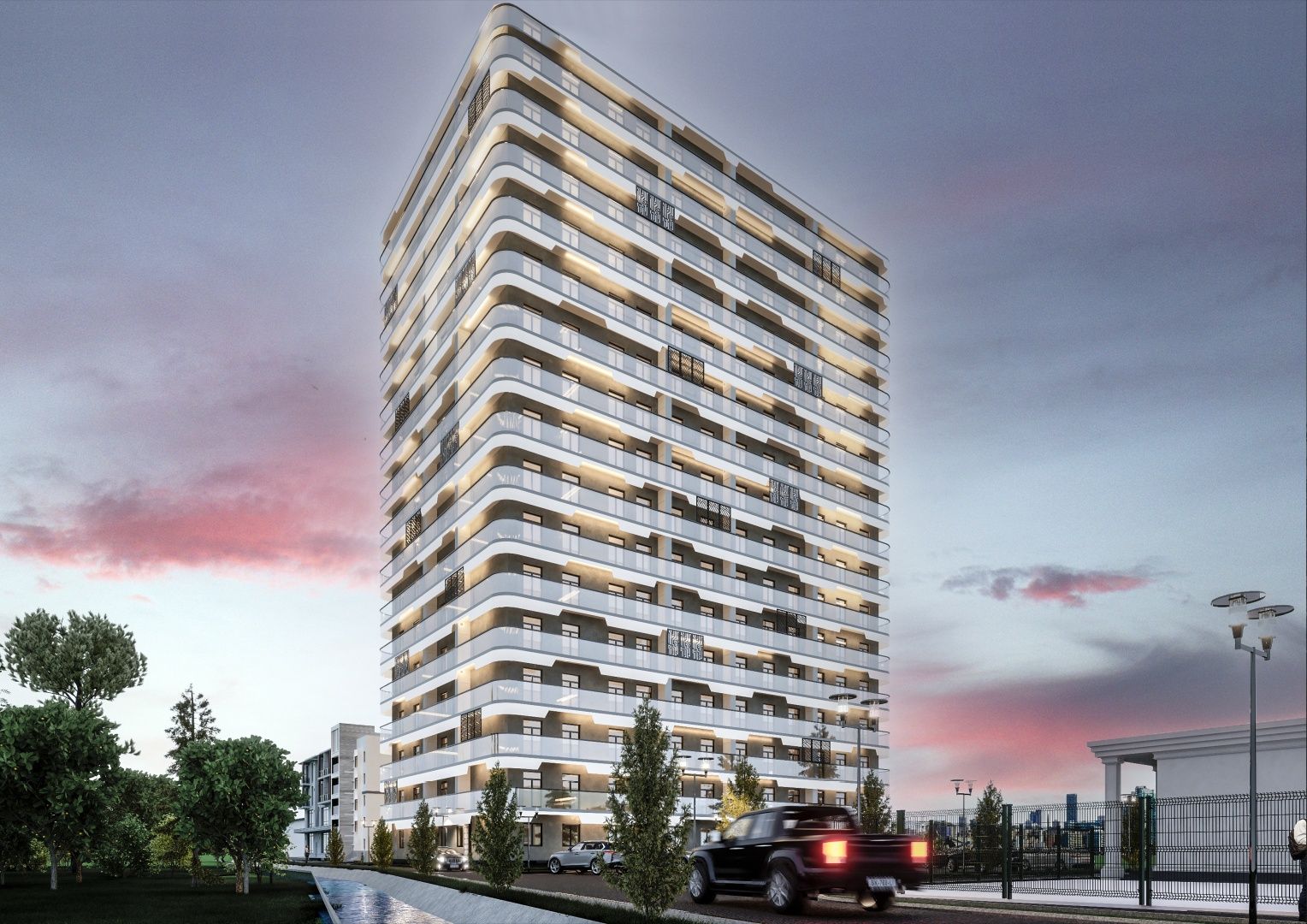 Продается 1 комнатная квартира 48.8m² 1 этаж Дуплекс ЖК Sunrise