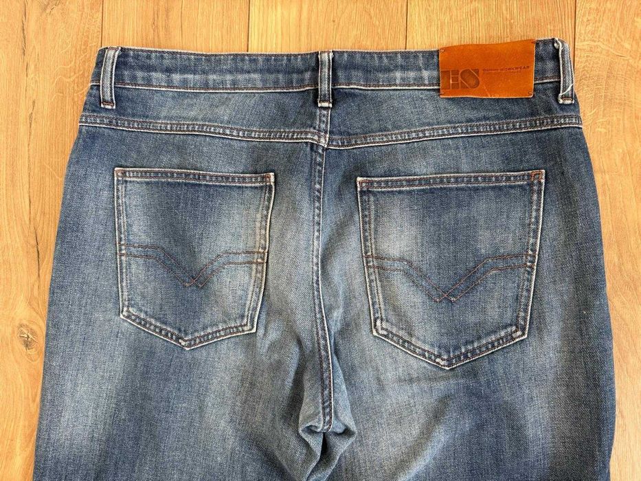 Engelbert Strauss 52 L barbati Denim Workwear pantaloni