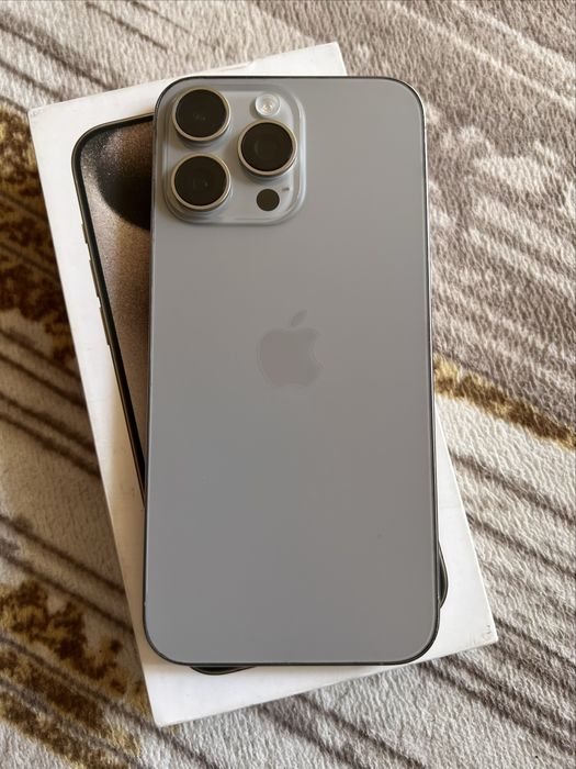 iPhone 15 Pro Max 256GB Natural Titanium J/A Sim Karta