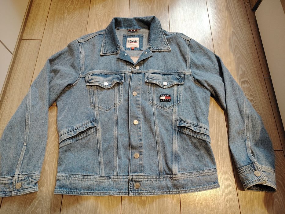 Оригинално мъжко дънково яке Tommy Hilfiger