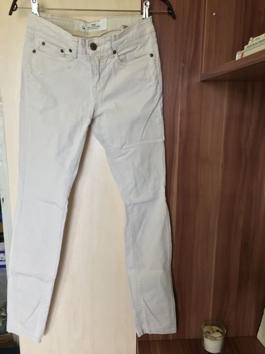 pantaloni raiati h&m