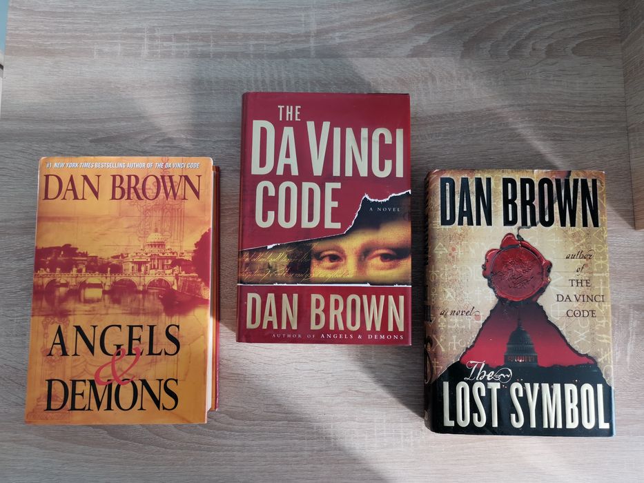 Dan Brown Angels and Demons The Da Vinci Code The Lost Symbol Trilogy