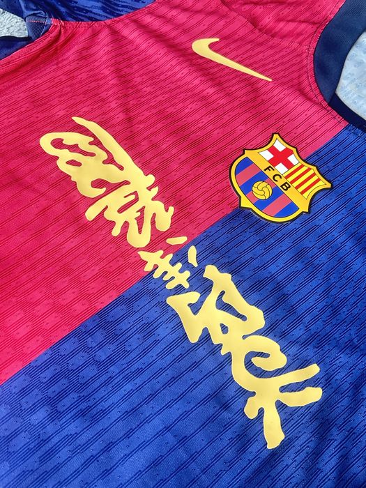 Tricou FC Barcelona X Travis Scott