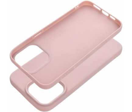 Husa iPhone 16 Pro Max Luxury Elegance Microfibra Roz