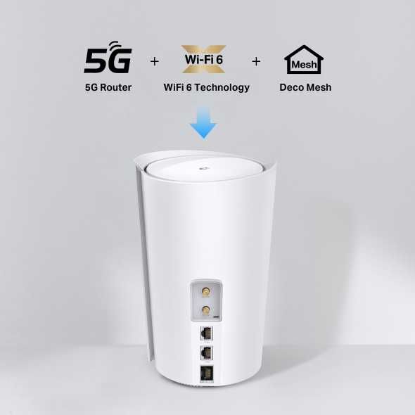 Deco X50-5G AX3000 Wi-Fi6 со встроенным 5G Доставка бесплатная