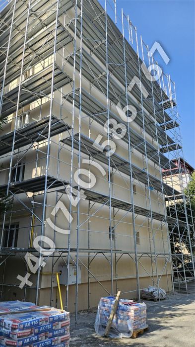 Schela metalica completa, schele zincate, podina, accesorii