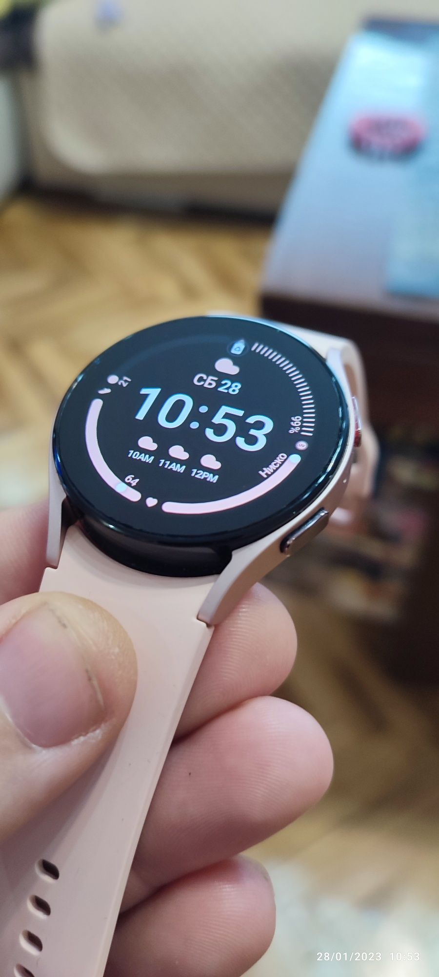 Samsung watch 5 40 mm. Рink. LTE