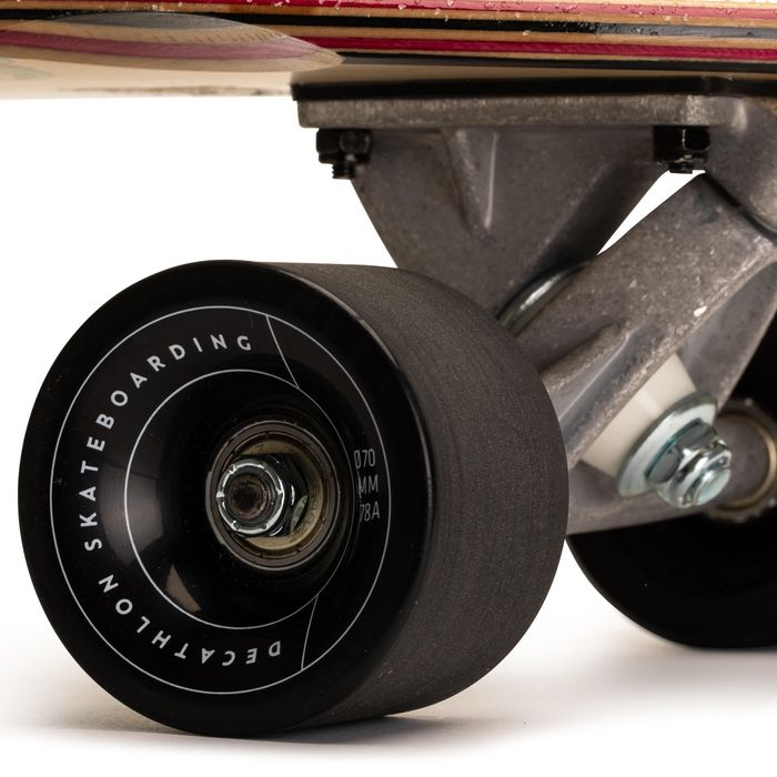 Longboard Fish 500 Negru - No Size - produs resigilat Decathlon