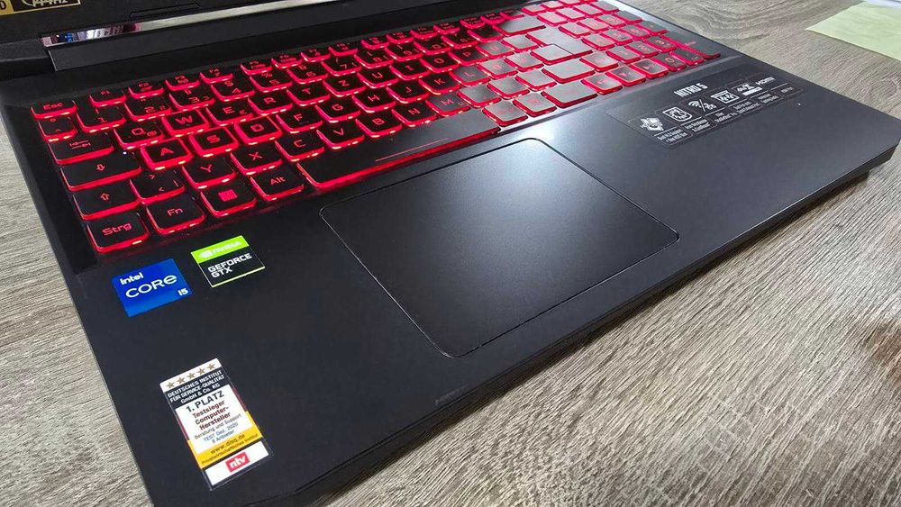 Лаптоп Acer Nitro 5 / 512GB SSD / GTX 1650 / 8 RAM / i5 11400H /