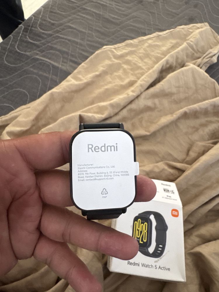 Redmi watch 5 active yangi srochna sotiladi