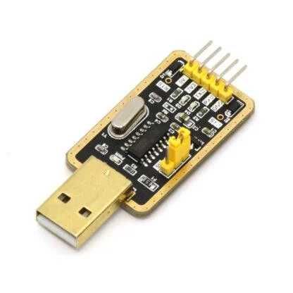 USB – UART TTL преобразователь на CH340 (с перемычкой выбора уровня)