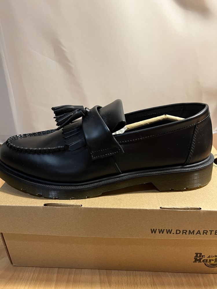 Dr. Martens adrian smooth leather tassel loafers