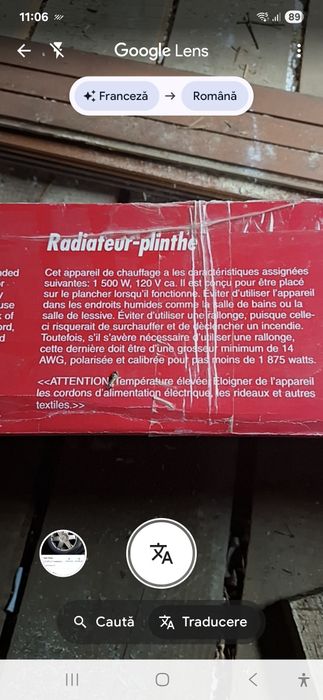 Radiator convector electric