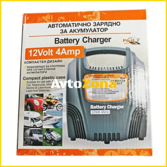 4Amp Зарядно за акумулатор
