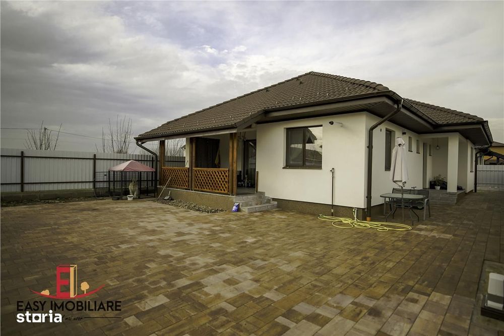 Casa Noua la Cheie 100 Mp, 3 Dormitoare, Mobilata-Utilata, An 2022, Cu