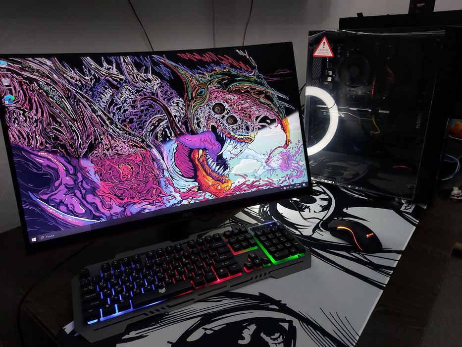 Игровой Комплект, Компьютер, Сборка, RZ 570 8GB, Ryzen 5 1600, 16GB,