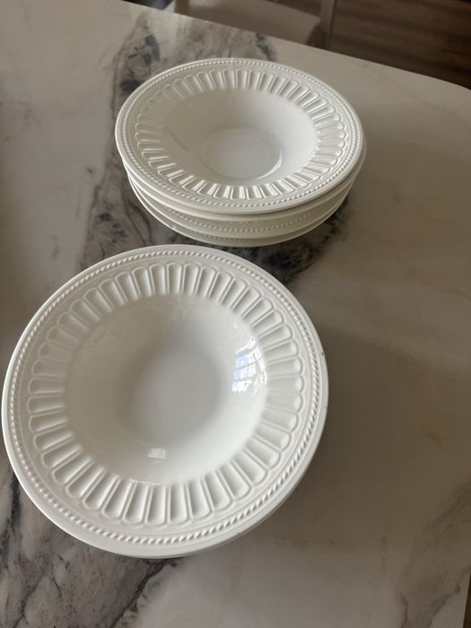 Тарелки, фужеры, набор посуды икеа