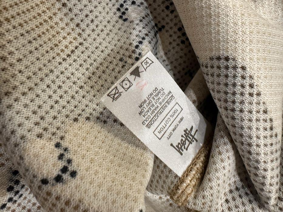 Stussy Camo Waffle Long Sleeve горнище / блуза