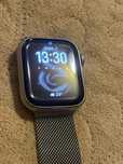 Apple watch  series 7 gold stainless steel