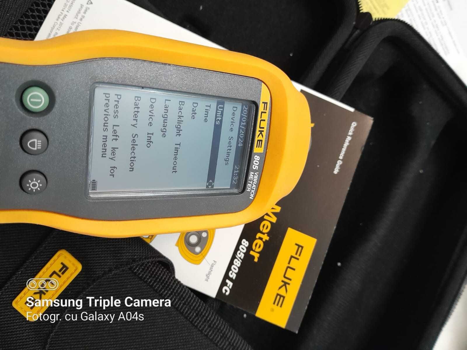 FLUKE 805 Vibration Meter