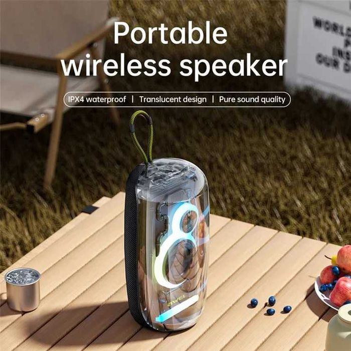 Awei KA32 20W — Портативная колонка с подсветкой 20W. Есть доставка