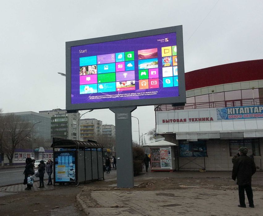 Лед мониторы Наружная реклама-Лед экран Tashqi reklama