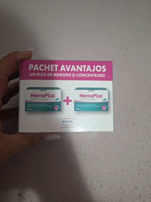 MemoPlus – Supliment pentru memorie și concentrare