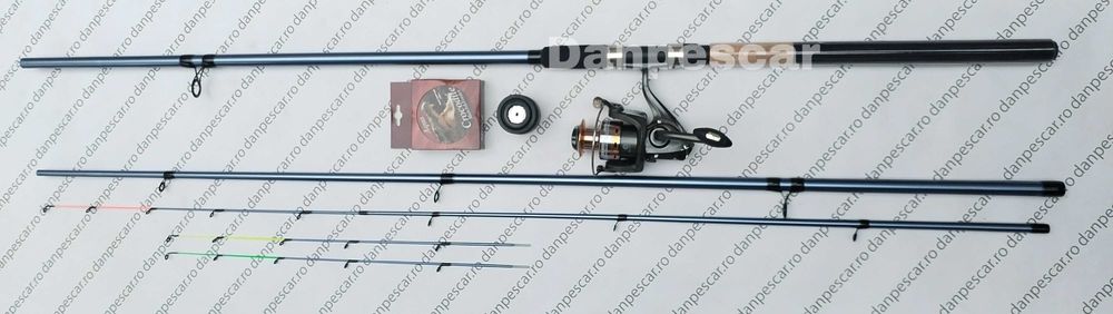 SET Lanseta ROBINHAN KOMODO Feeder 3.90m+Mulineta FL EFB4000+150m fir