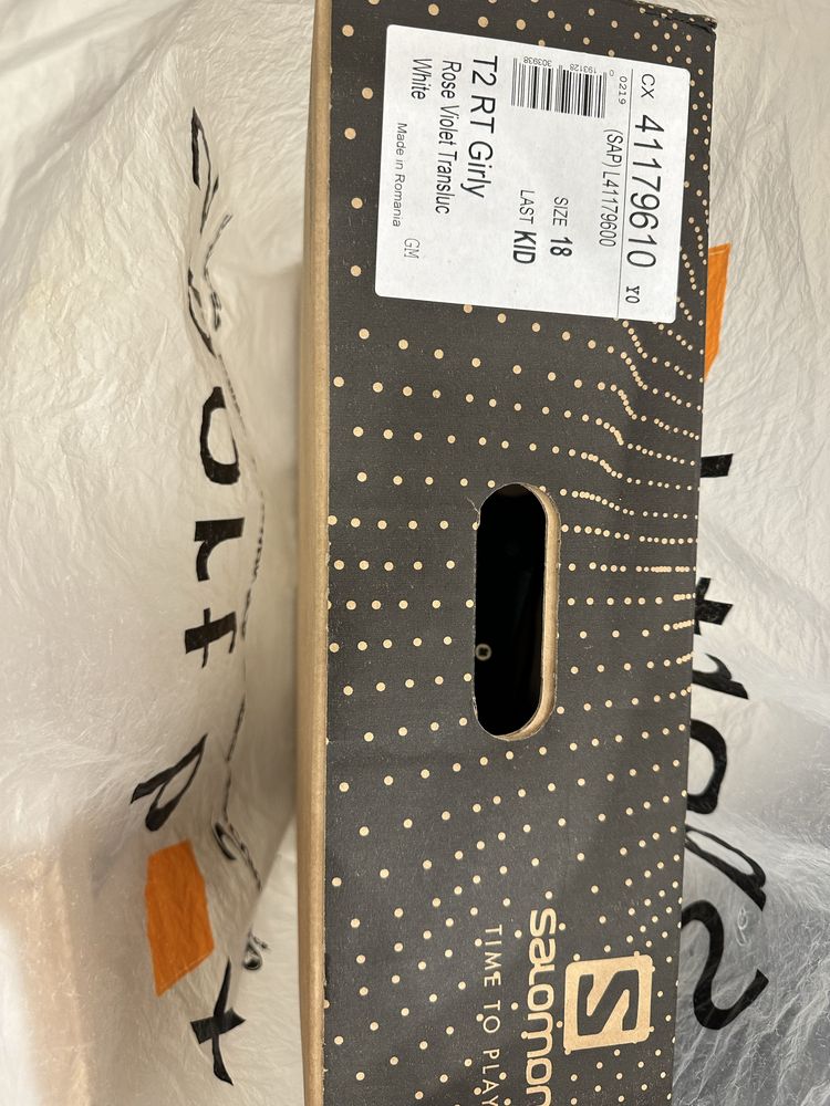 Детски ски обувки Salomon T2 RT Girly – размер 18