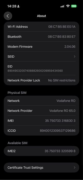 Iphone 16 Pro Max 256 Black