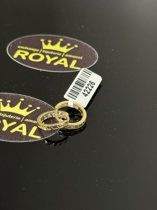 Bijuteria ROYAL : Cercei AUR 14K / 1.58 GR