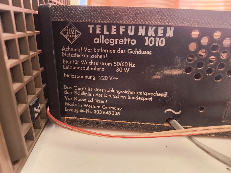 Amplituner Radio Telefunken