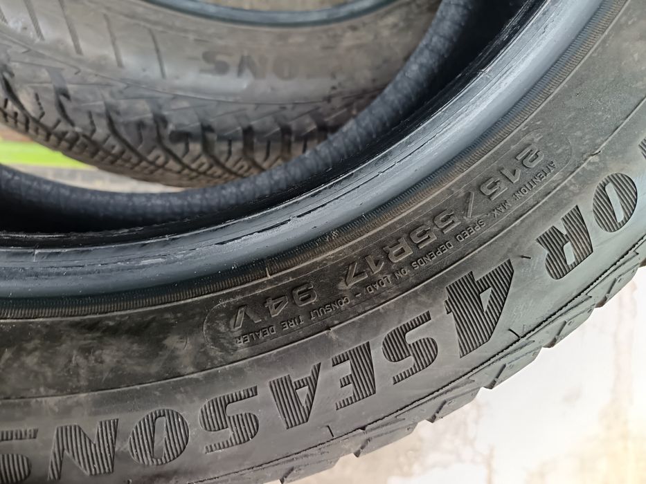 Anvelope 4sezoane ms 215 55 17 goodyear 2020 5.5mm