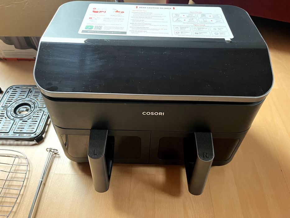 Friteuza cu aer cald dubla COSORI CAF-R901-AEU, 8.5l, 1750W, negru