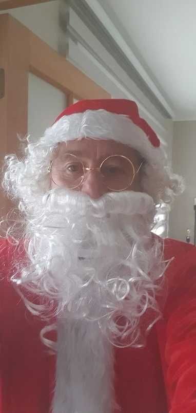 Costum Cosplay de Moș Crăciun Santa Claus pentru adulți nou 10 piese