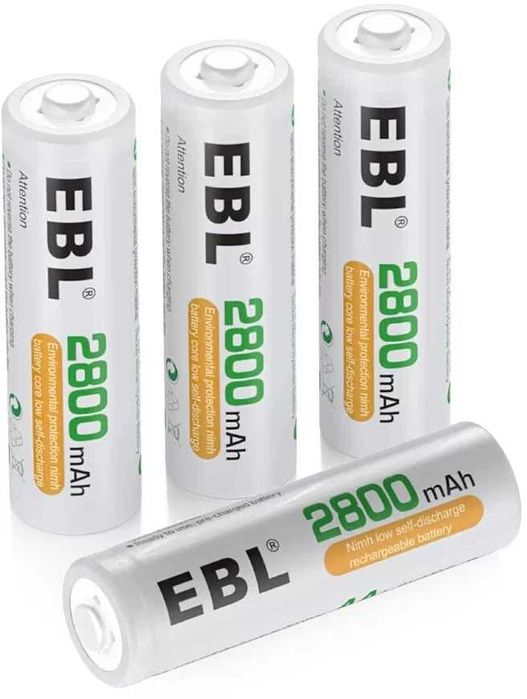 Компания EBL Аккумуляторные  батарейки AA, AAA\ Зарядные устройство