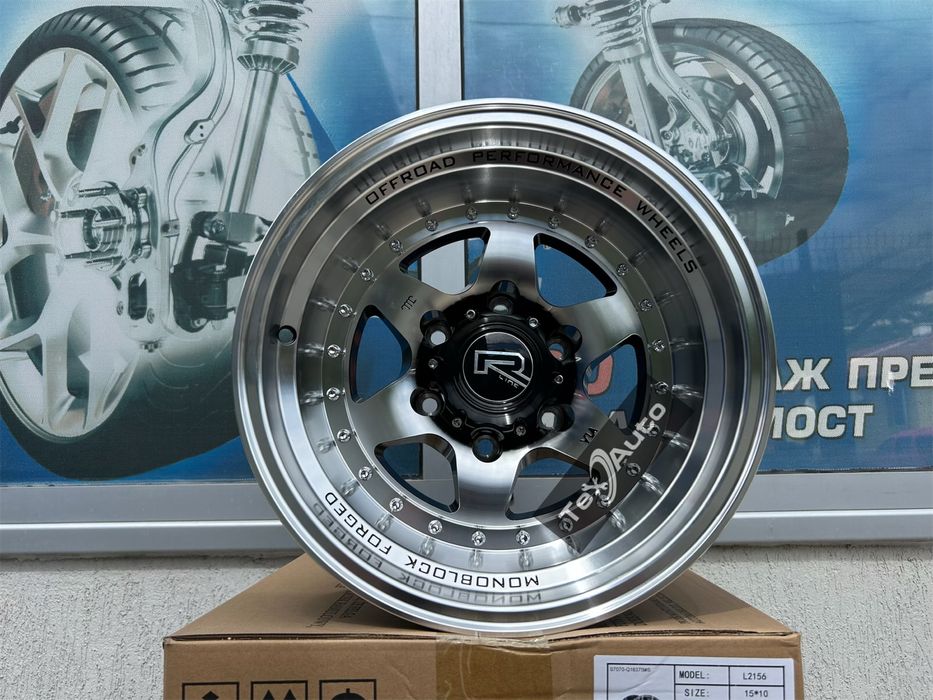 15" 6х139.7 Алуминиеви Джанти 4х4 Toyota Nissan Mitsubishi Ford