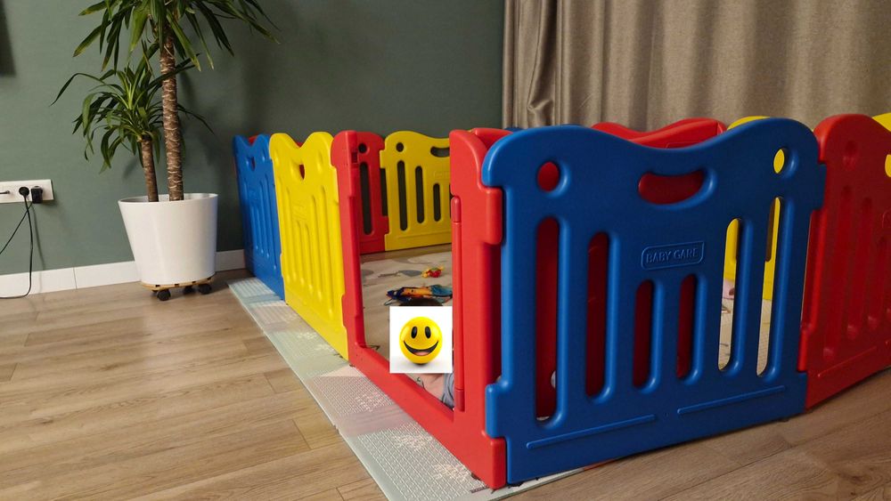 Tarc/Loc de joaca pentru copii ( 2,1 m*1,4 m*63 cm)