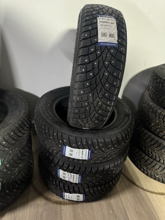 Шины зима шипы новые 185/65 R15 донгелек покрышки резина колеса