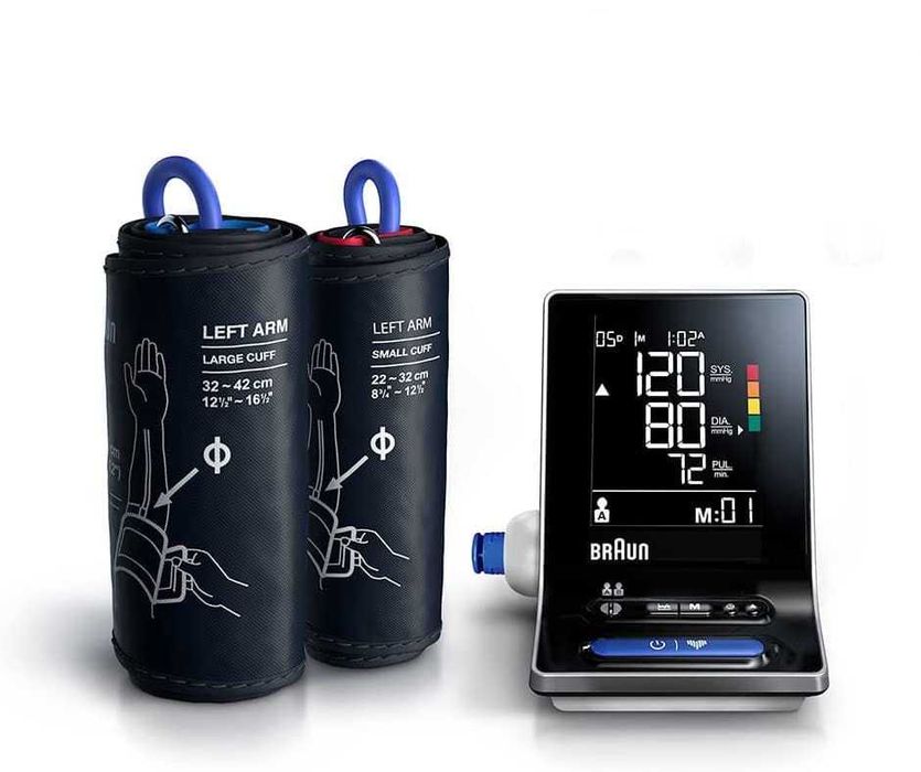 Апарат за измерване на кръвно налягане Braun ExactFit  3, за рамо