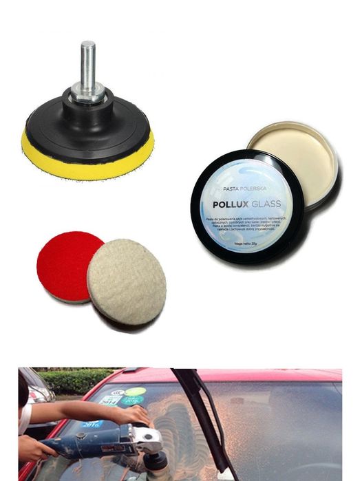комплект за отстраняване на драскотини , полиране на стъкла в ...