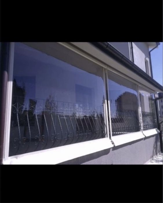 Inchideri Terase/Balcoane Cu Folie Transparenta!!!
