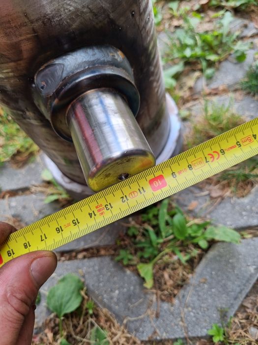 Cilindru hidraulic ridicare basculare remorca 10 tone 6 trepte Turcia