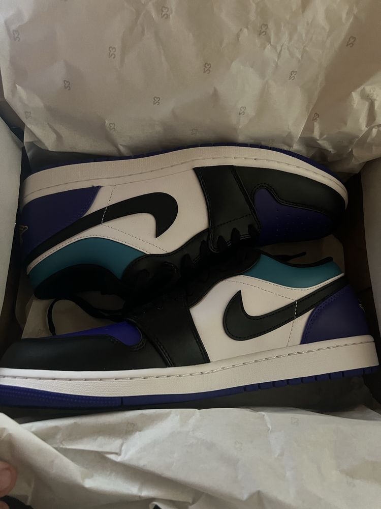 Nike air Jordan 1 low white/black
