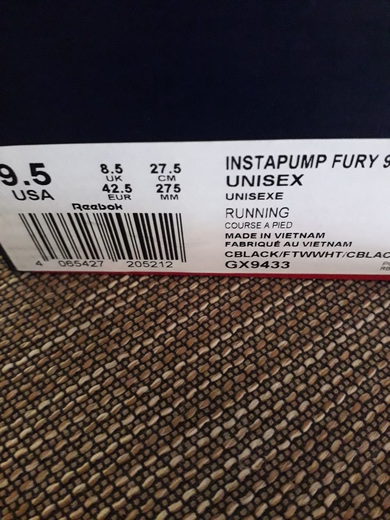 Reebok Instapump Fury 95  (42.5) 27.5cм