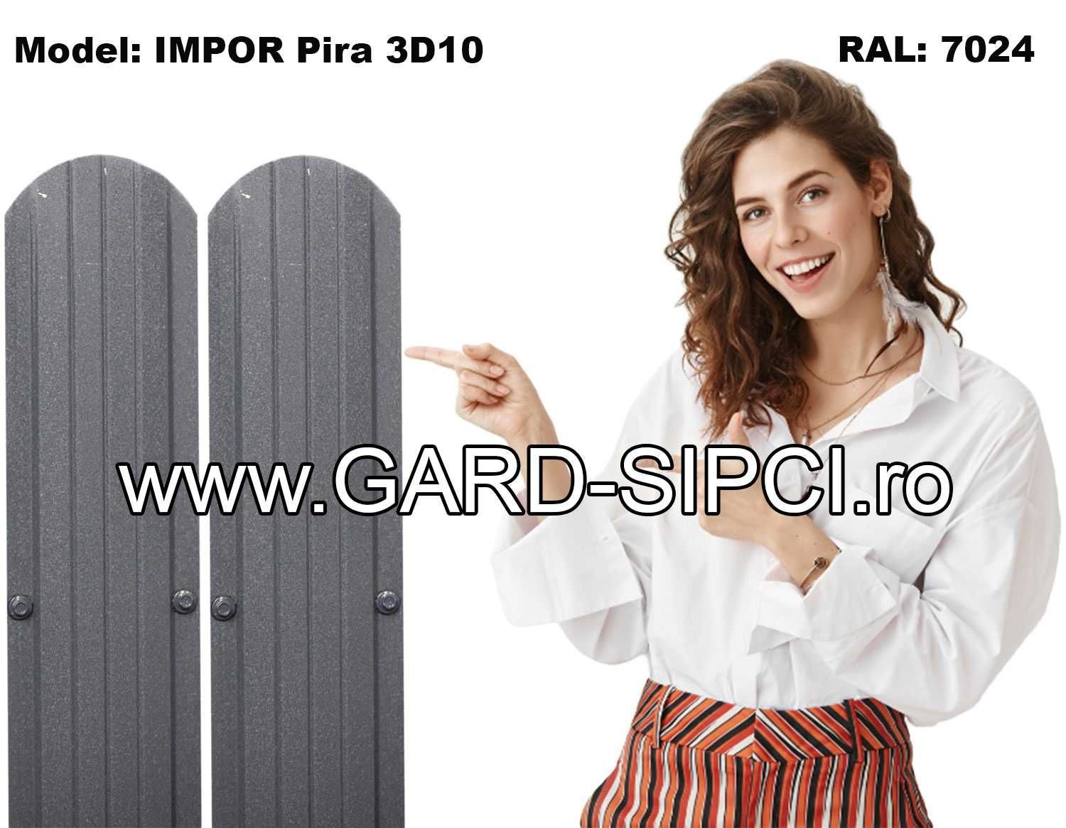 Sipca metalica pentru gard - orice culoare cu transport gratuit !!!