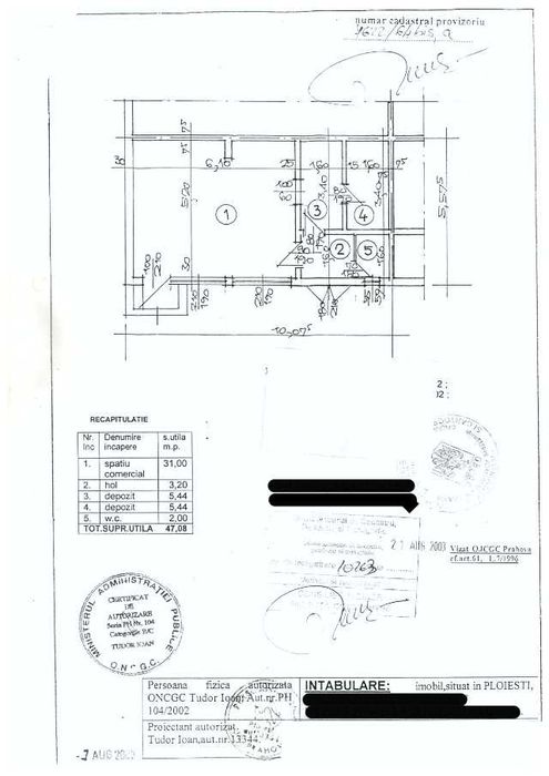 Vanzare spatiu pentru activitati economice in cartierul Vest Ploiesti