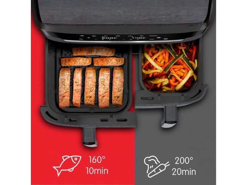 Еър Фрайър с Две Отделения Moulinex EZ942BF0 и XXL Капацитет